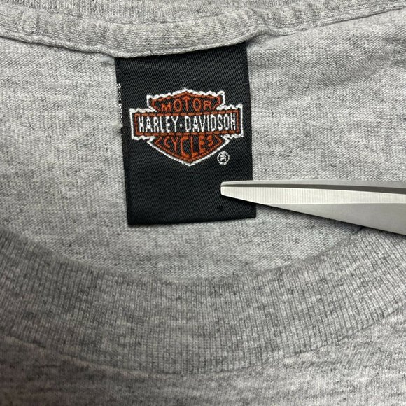 Vintage 90’s Harley Davidson t shirt size large Single Stitched 1997 - Picture 6 of 9